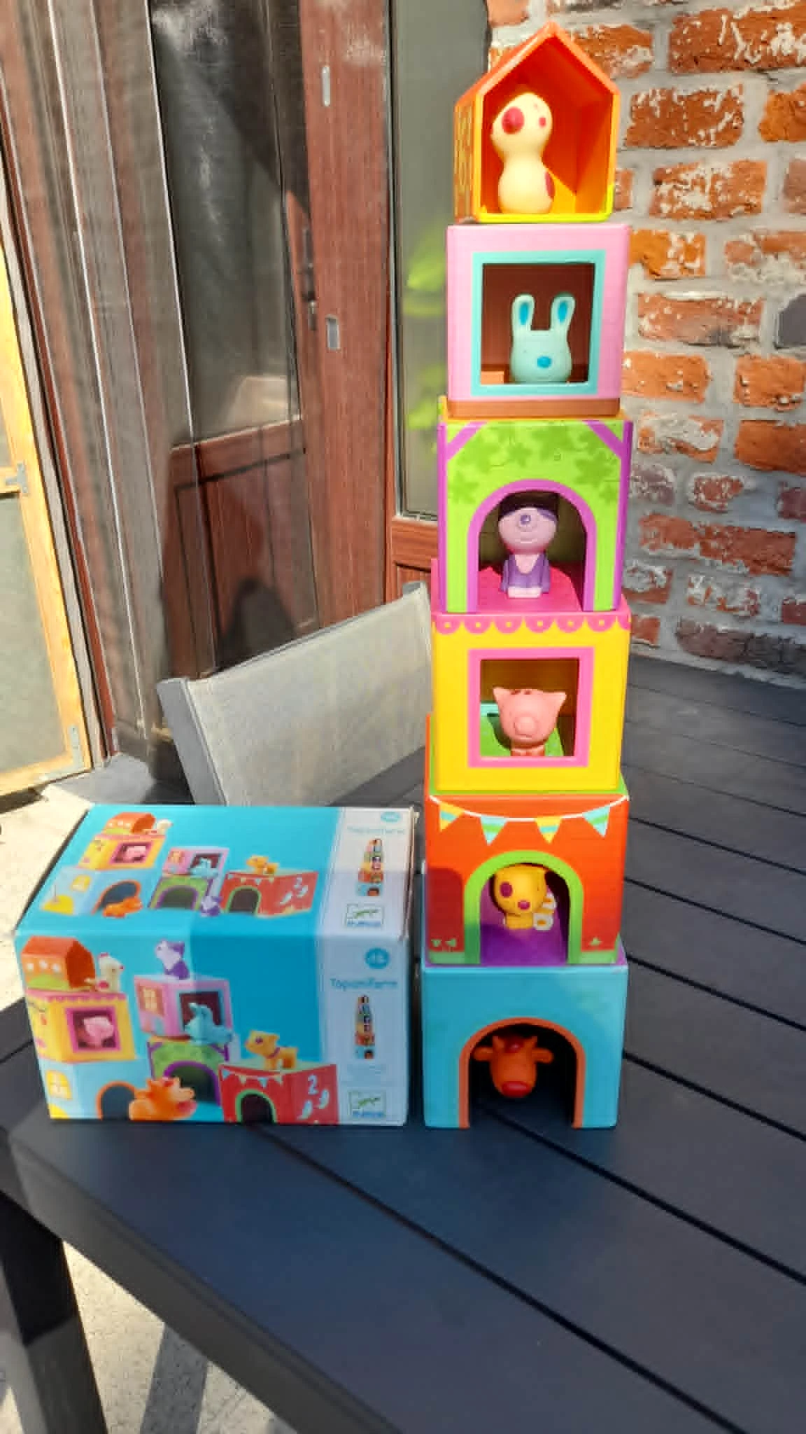 Jeu "Topanifarm" de Djeco